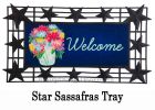 Sassafras Floral Mason Jar Mat - 10 x 22 Insert Doormat