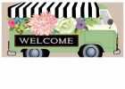 Sassafras Flower Truck Switch Mat - 10 x 22 Insert