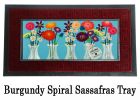 Sassafras Floral Milk Bottles Switch Mat - 10 x 22 Insert Doormat