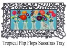 Sassafras Floral Milk Bottles Switch Mat - 10 x 22 Insert Doormat