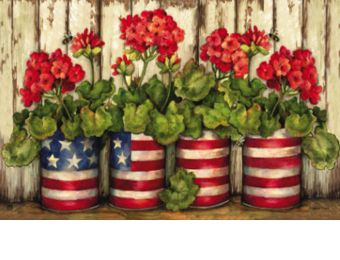 Indoor & Outdoor Glory Garden MatMates Doormat - 18x30