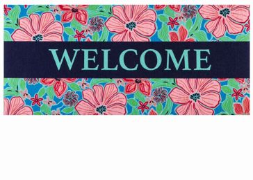 Sassafras Flower Garden Switch Mat - 10 x 22 Insert Doormat