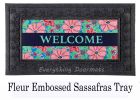 Sassafras Flower Garden Switch Mat - 10 x 22 Insert Doormat