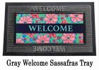 Sassafras Flower Garden Switch Mat - 10 x 22 Insert Doormat