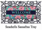 Sassafras Flower Garden Switch Mat - 10 x 22 Insert Doormat