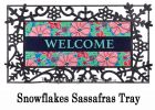 Sassafras Flower Garden Switch Mat - 10 x 22 Insert Doormat