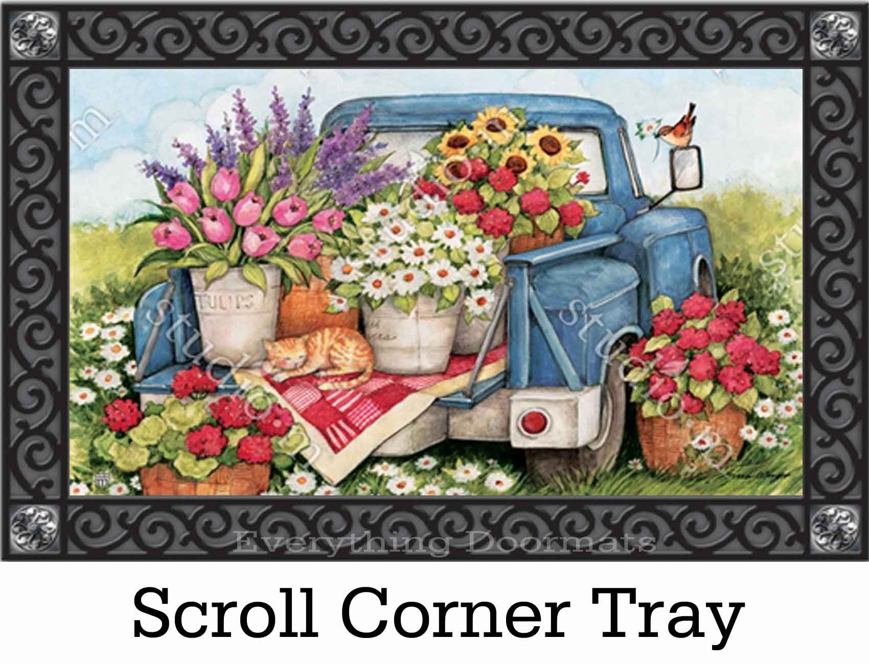 Floor Mats Matmates Flower Pickin Time Doormat Floor Mats