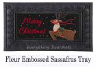 Flying Reindeer Sassafras Mat - 10 x 22 Insert Doormat