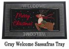 Flying Reindeer Sassafras Mat - 10 x 22 Insert Doormat