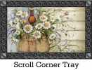 Fresh Picked Daisies Indoor & Outdoor Matmate Insert Doormat - 18 x 30