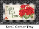 Geranium Blooms Indoor & Outdoor MatMates Insert Doormat - 18 x 30