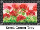 Geranium Garden Indoor & Outdoor MatMate Doormat - 18 x 30