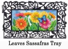 Gerbera Daisies Sassafras Mat - 10 x 22 Insert Doormat