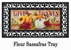 Sassafras Give Thanks Mat - 10 x 22 Insert Doormat