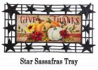 Sassafras Give Thanks Mat - 10 x 22 Insert Doormat