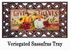 Sassafras Give Thanks Mat - 10 x 22 Insert Doormat