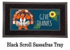 Give Thanks Turkey Sassafras Mat - 10 x 22 Insert Doormat