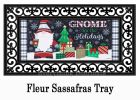 Gnome for the Holidays Sassafras Mat - 10 x 22 Insert Doormat