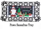 Gnome for the Holidays Sassafras Mat - 10 x 22 Insert Doormat