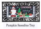 Gnome for the Holidays Sassafras Mat - 10 x 22 Insert Doormat