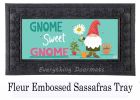 Gnome Sweet Gnome Sassafras Mat - 10x22 Insert Doormat