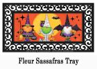 Gnomes in Costume Sassafras Mat - 10 x 22 Insert Doormat