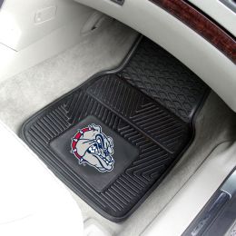 Zags Bulldogs 2pc Vinyl Car Floor Mats - 18 x 27