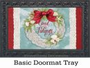 Indoor & Outdoor Good Tidings Insert Doormat - 18 x 30