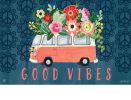 Good Vibes Indoor & Outdoor MatMate Doormat - 18 x 30