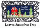 Sassafras Grandkids Loved Here Mat - 10 x 22 Insert Doormat