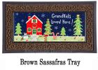 Sassafras Grandkids Loved Here Mat - 10 x 22 Insert Doormat