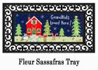 Sassafras Grandkids Loved Here Mat - 10 x 22 Insert Doormat