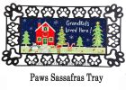 Sassafras Grandkids Loved Here Mat - 10 x 22 Insert Doormat