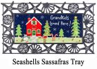 Sassafras Grandkids Loved Here Mat - 10 x 22 Insert Doormat