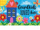Grandkids Loved Indoor & Outdoor Doormat - 18 x 30