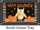 Halloween Night Owl Indoor & Outdoor MatMates Insert - Doormat 18" x 30"