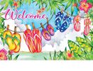 Hanging Flip Flops Indoor & Outdoor Insert Doormat - 18 x 30