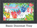 Hanging Flip Flops Indoor & Outdoor Insert Doormat - 18 x 30