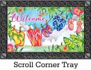 Hanging Flip Flops Indoor & Outdoor Insert Doormat - 18 x 30