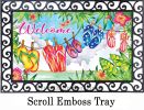 Hanging Flip Flops Indoor & Outdoor Insert Doormat - 18 x 30