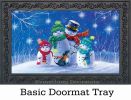 Indoor & Outdoor Happy Family Insert Doormat - 18x30