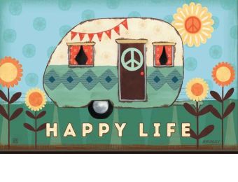 Happy Life Indoor & Outdoor MatMate Doormat - 18 x 30