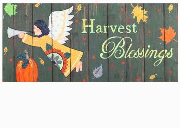 Harvest Angel Sassafras Mat - 10 x 22 Insert Doormat