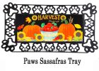 Harvest Blessing Pumpkins Sassafras Mat - 10 x 22 Insert Doormat