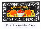 Harvest Blessing Pumpkins Sassafras Mat - 10 x 22 Insert Doormat