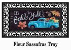 Sassafras Harvest Chalk Truck Mat - 10 x 22 Insert Doormat