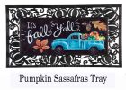 Sassafras Harvest Chalk Truck Mat - 10 x 22 Insert Doormat