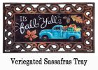 Sassafras Harvest Chalk Truck Mat - 10 x 22 Insert Doormat