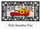 Sassafras Harvest Red Truck Switch Mat - 10 x 22 Insert Doormat