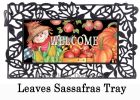 Harvest Scarecrow Sassafras Mat - 10 x 22 Insert Doormat